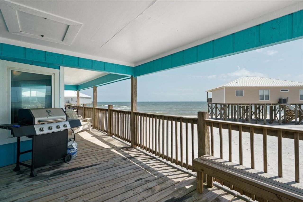 Knee Deep - Amazing Beach Cottage Locates On Sugar White Sands, Great Gulf And Bay Views, Home Dauphin Island Esterno foto