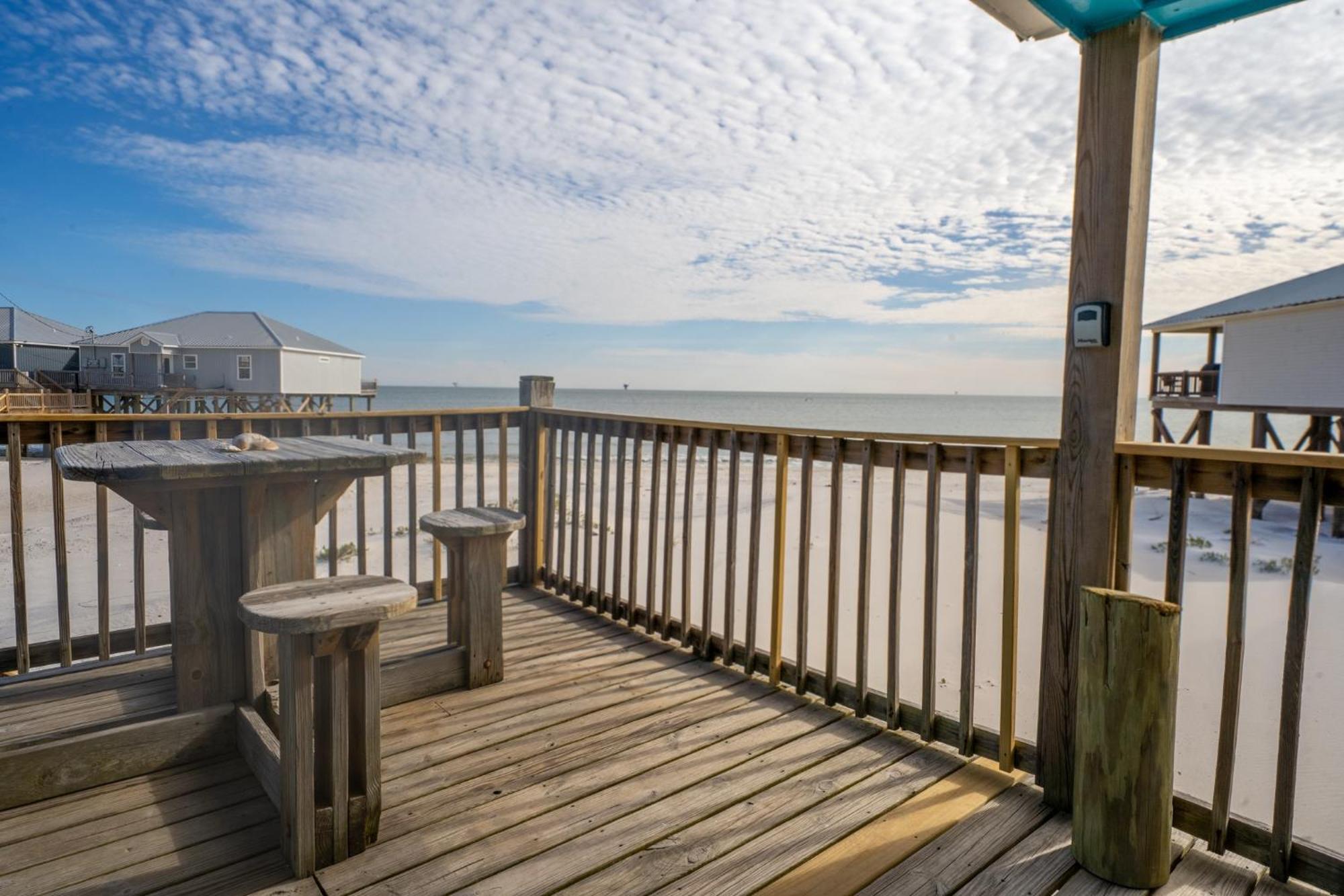 Knee Deep - Amazing Beach Cottage Locates On Sugar White Sands, Great Gulf And Bay Views, Home Dauphin Island Esterno foto